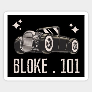 Bloke 101 Hot Rod Magnet